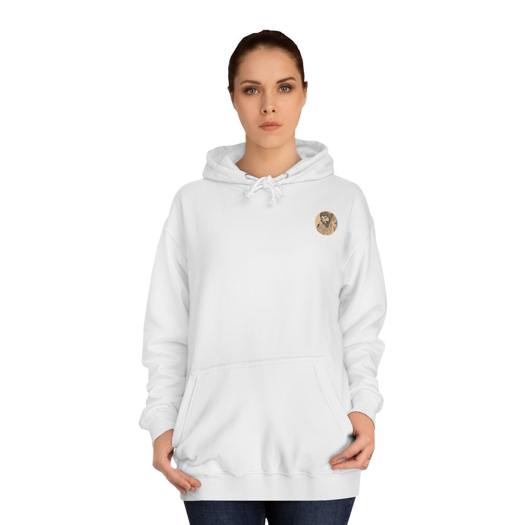 Giant with Lady Meiji Era Japanese Art Hoodie — Japanese Meiji Period Illustration Pullover