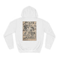 Falcons Japanese Edo Art Hoodie — Japanese Edo Period Illustration Pullover