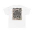 Peacocks Edo period Print Tee — Edo Illustration T-Shirt