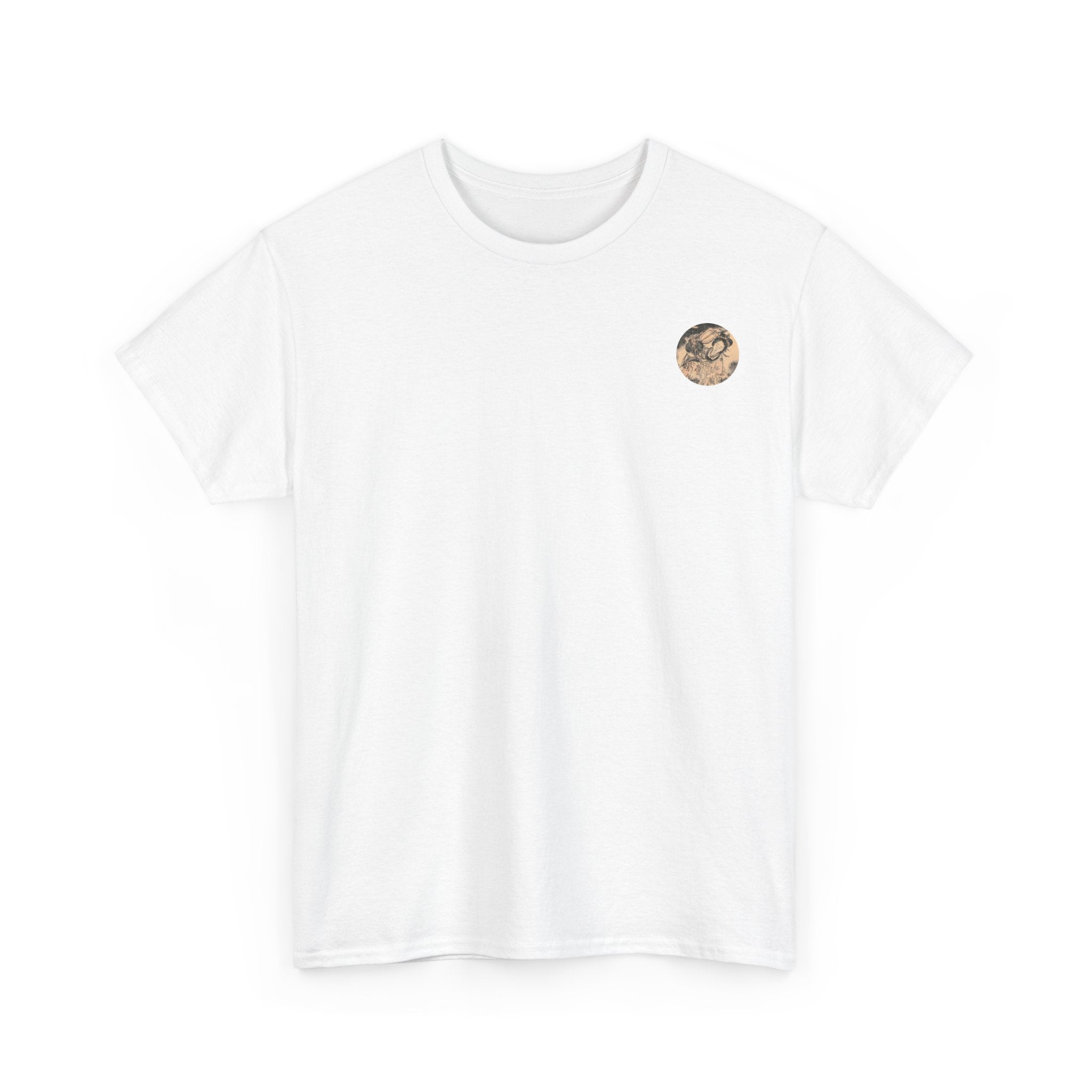Ladies and Koi Surfer Meiji Era Japanese Art Tee — Meiji Period T-Shirt