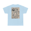 Cranes Edo period Print Tee — Edo Period Illustration T-Shirt
