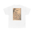 Lady and Bird Meiji Era Japanese Art Tee — Meiji Period T-Shirt