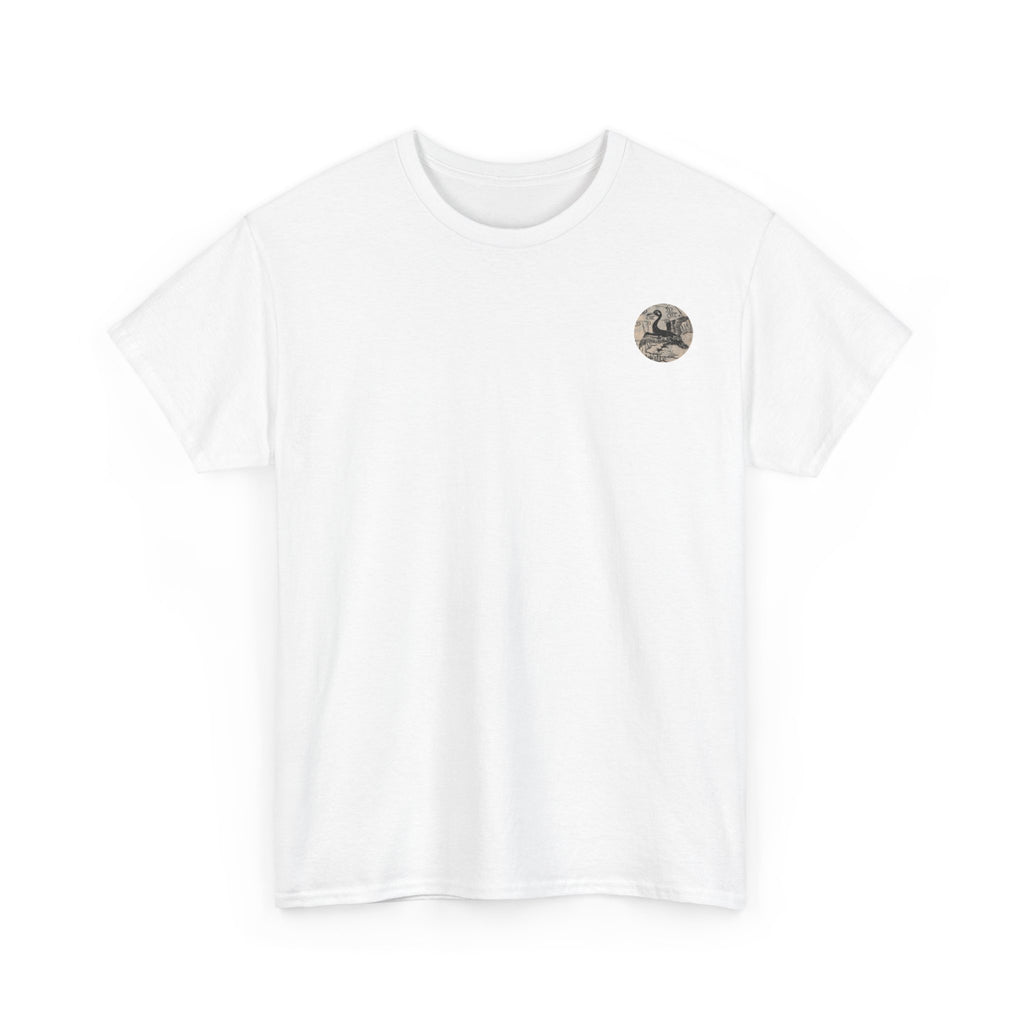Ducks Edo Period Japanese Print Tee — Edo Period Illustration T-Shirt