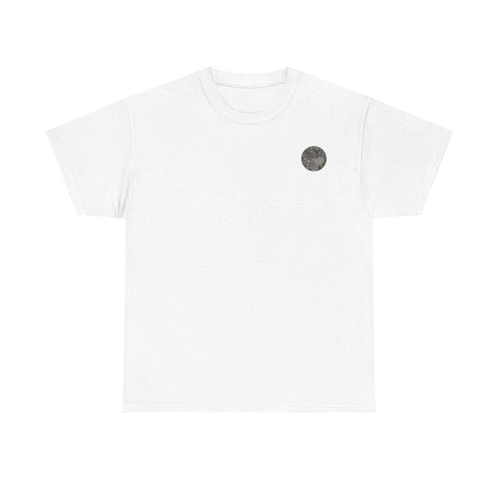 Peacocks Edo period Print Tee — Edo Illustration T-Shirt