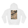 Ladies and Koi Surfer Meiji Era Japanese Art Hoodie — Japanese Meiji Period Illustration Pullover