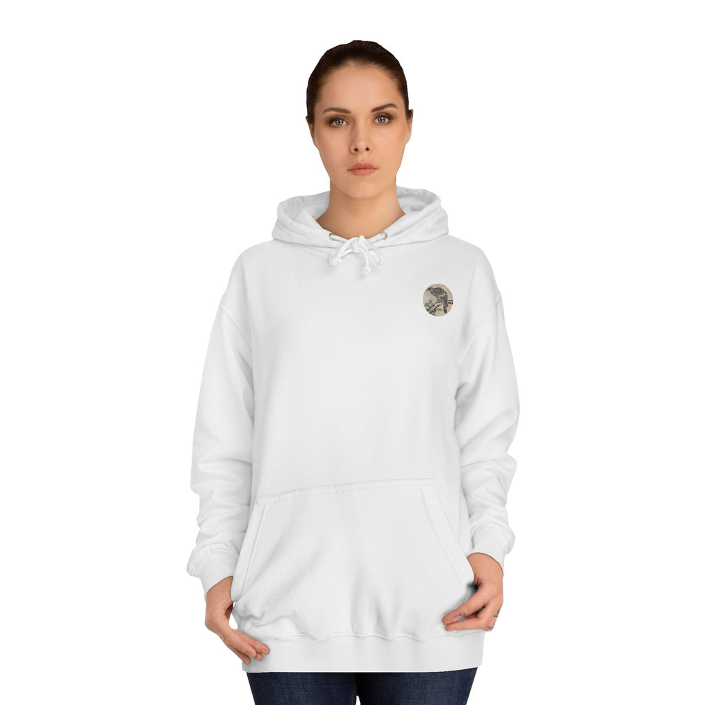 Falcons Japanese Edo Art Hoodie — Japanese Edo Period Illustration Pullover