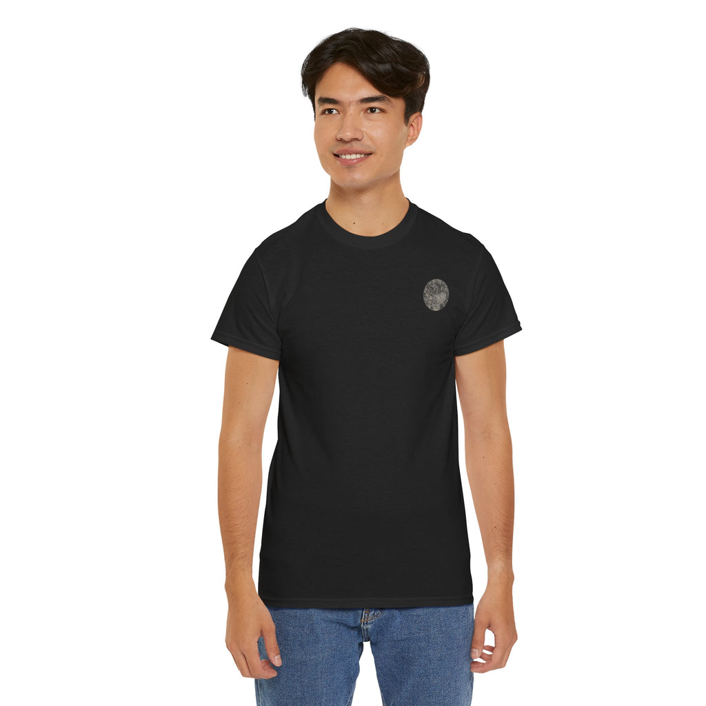 Peacocks Edo period Print Tee — Edo Illustration T-Shirt