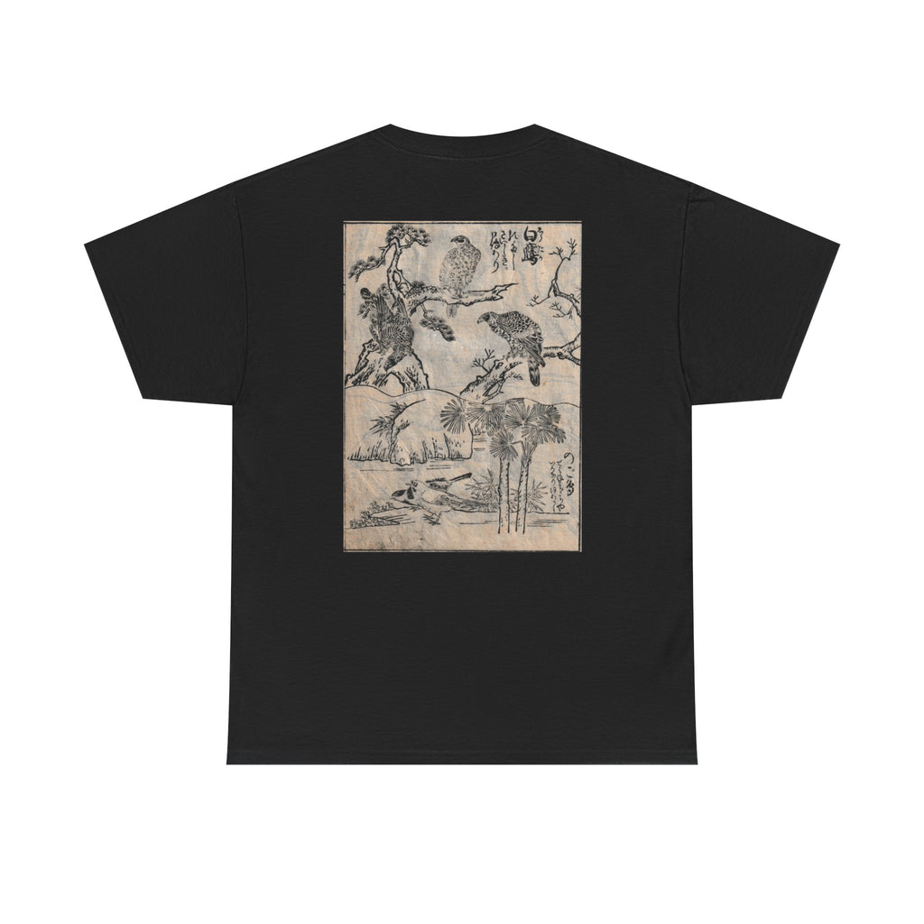 Falcons Japanese Edo Art Tee — Edo Period T-Shirt