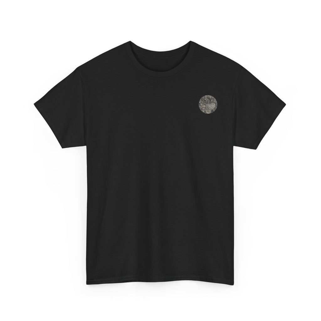 Peacocks Edo period Print Tee — Edo Illustration T-Shirt