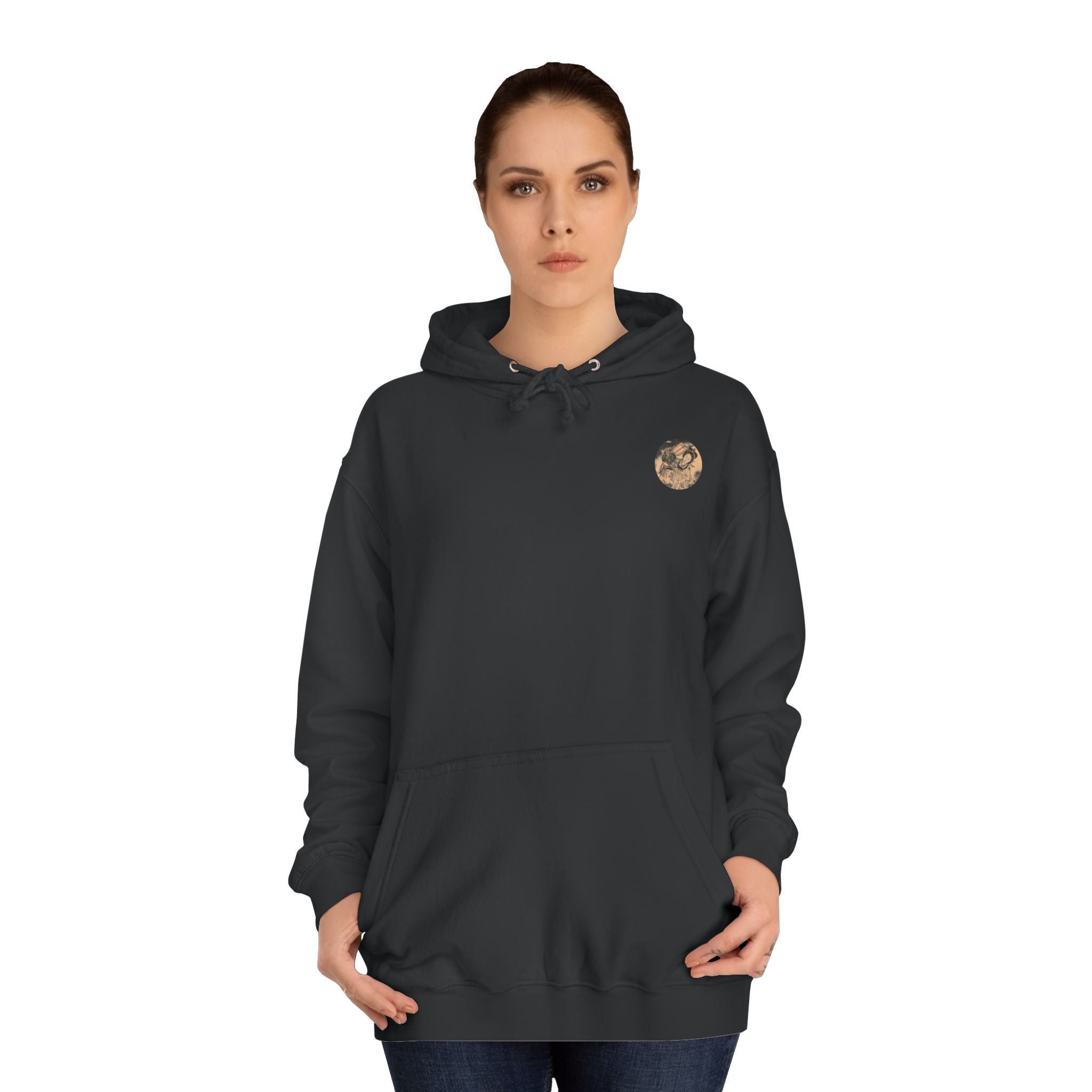 Ladies and Koi Surfer Meiji Era Japanese Art Hoodie — Japanese Meiji Period Illustration Pullover