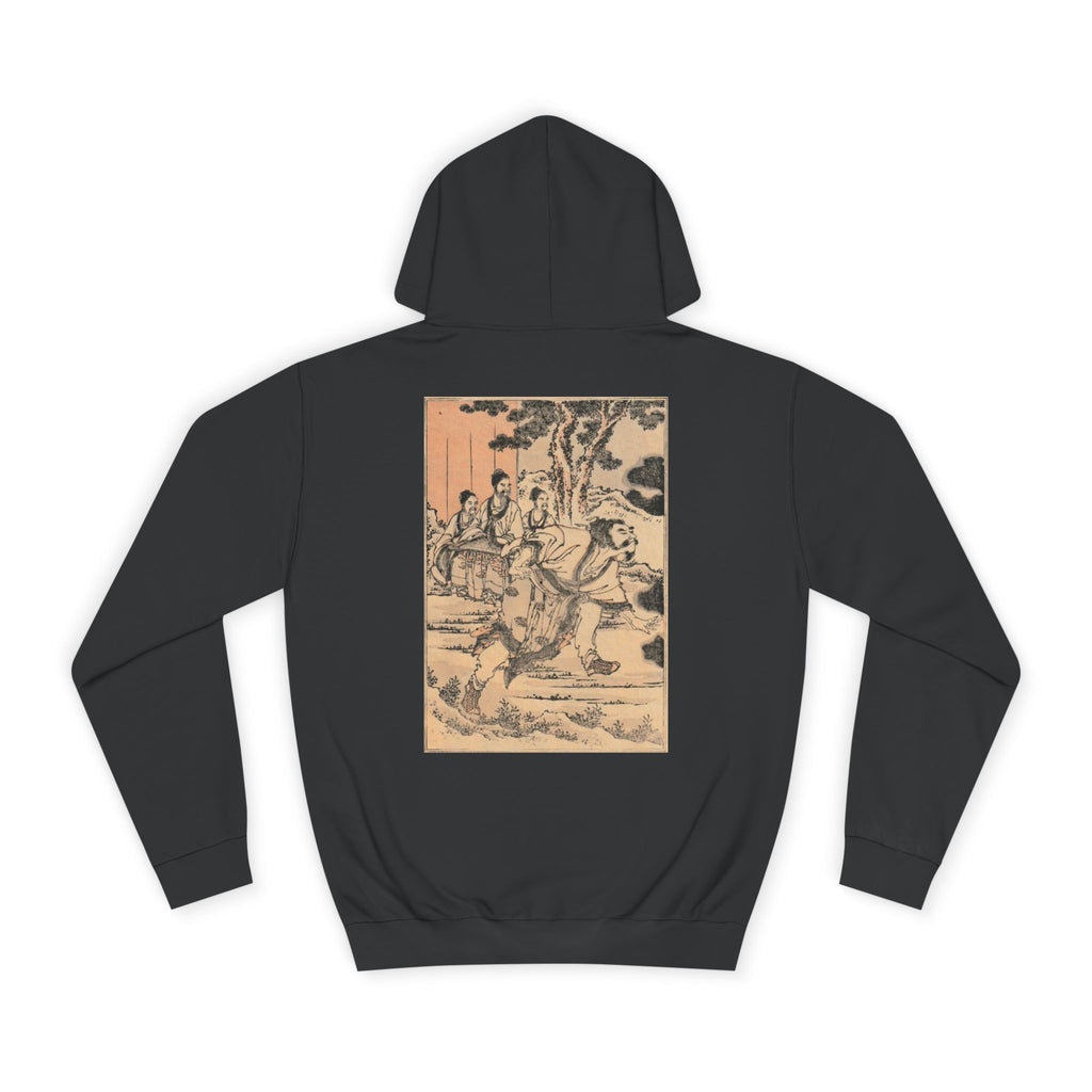 Musicians Meiji Era Japanese Art Hoodie — Japanese Meiji Period Illustration Pullover