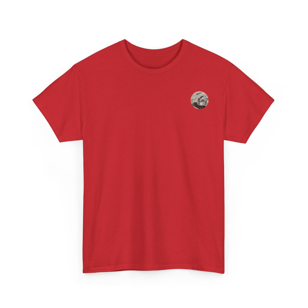 Cranes Edo period Print Tee — Edo Period Illustration T-Shirt