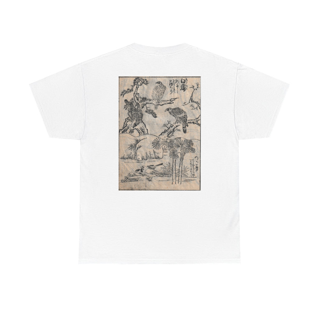 Falcons Japanese Edo Art Tee — Edo Period T-Shirt