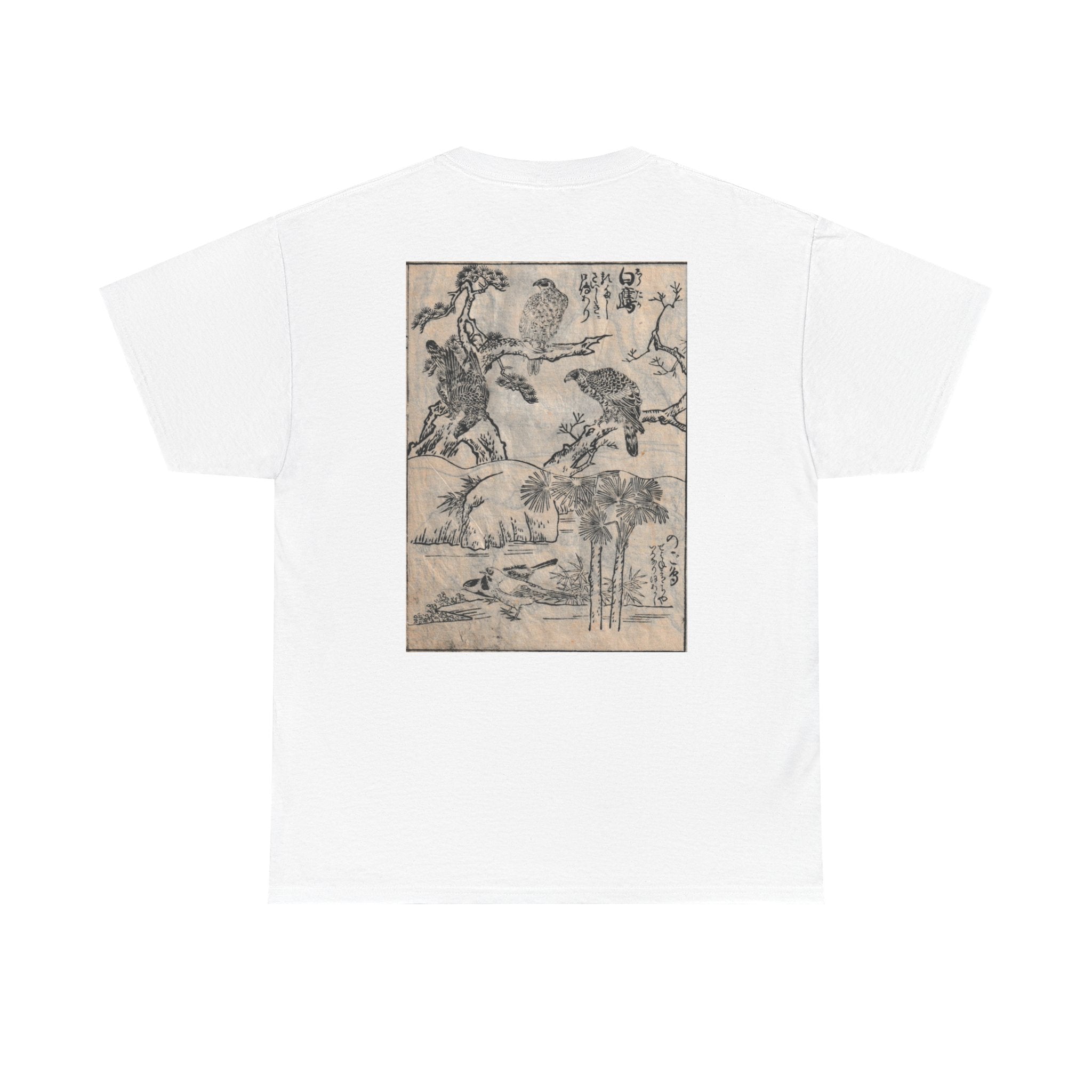 Falcons Japanese Edo Art Tee — Edo Period T-Shirt