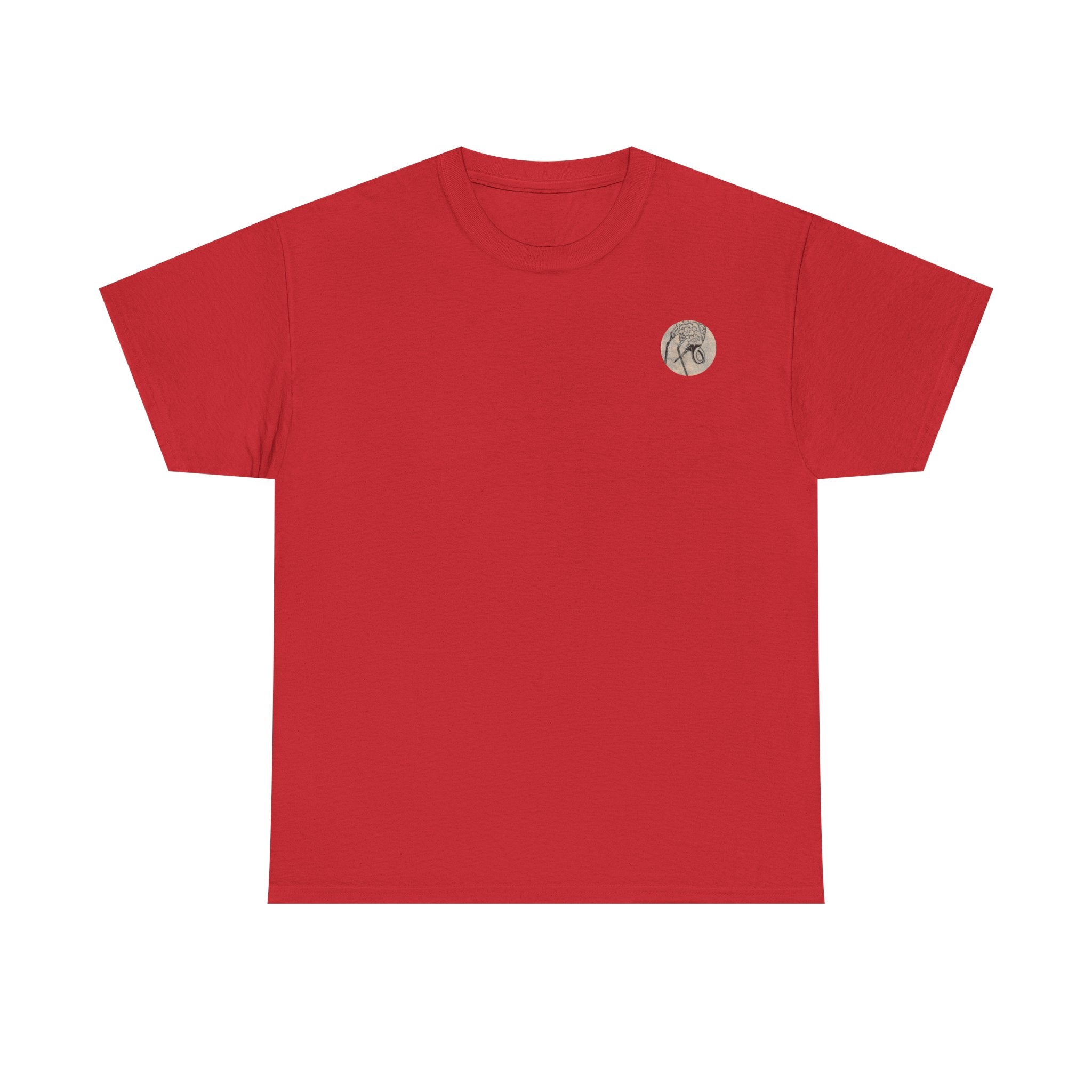 Peaceful Cranes Japanese Edo Period Print Tee — Edo Period Illustration T-Shirt