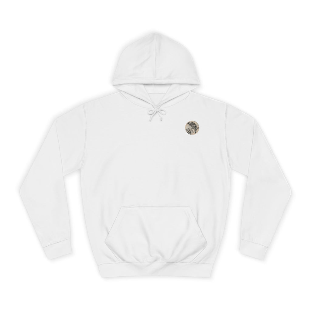 Falcons Japanese Edo Art Hoodie — Japanese Edo Period Illustration Pullover
