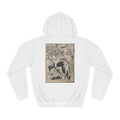 Oxen Edo Period Japanese Print Art Hoodie — Japanese Edo Period Illustration Pullover