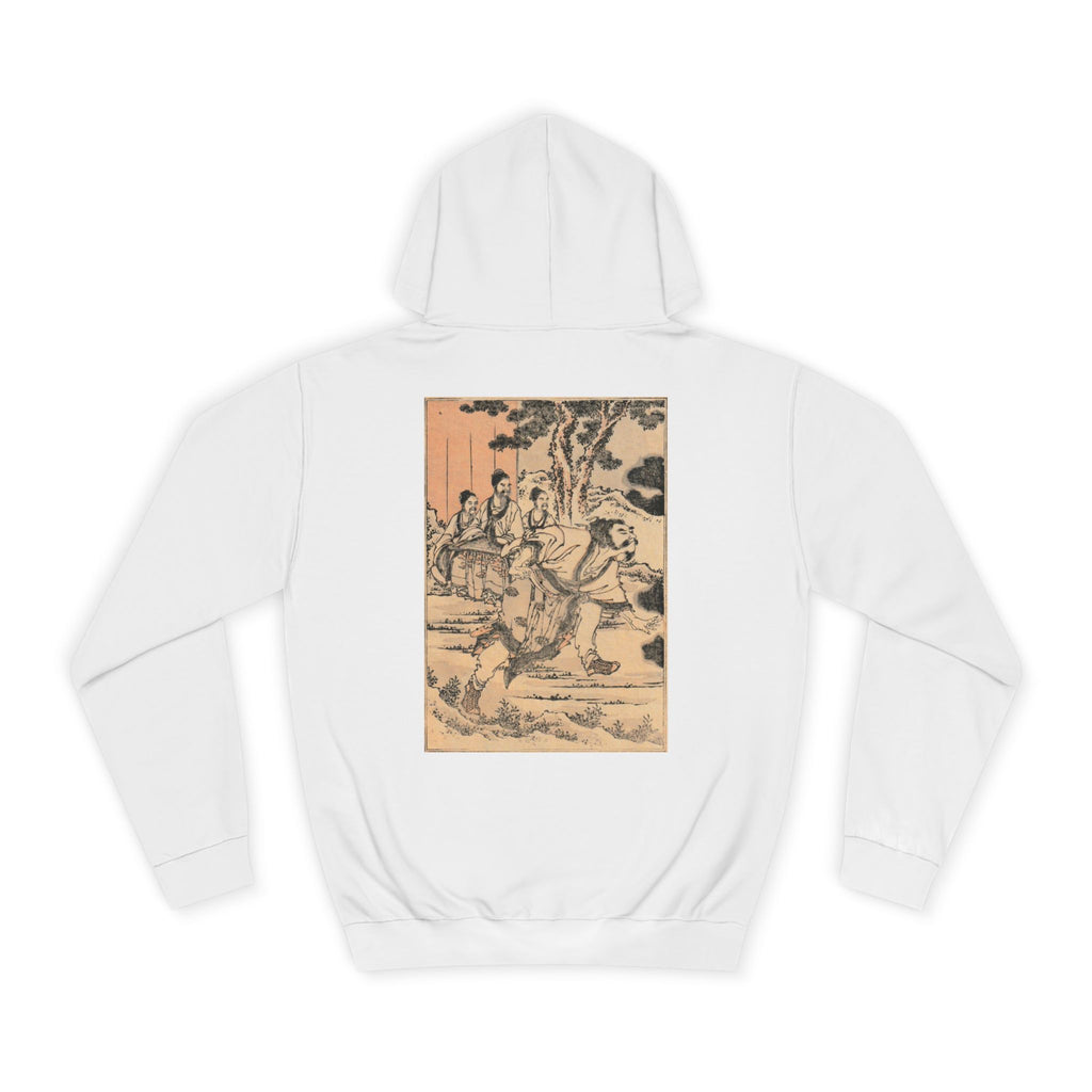 Musicians Meiji Era Japanese Art Hoodie — Japanese Meiji Period Illustration Pullover